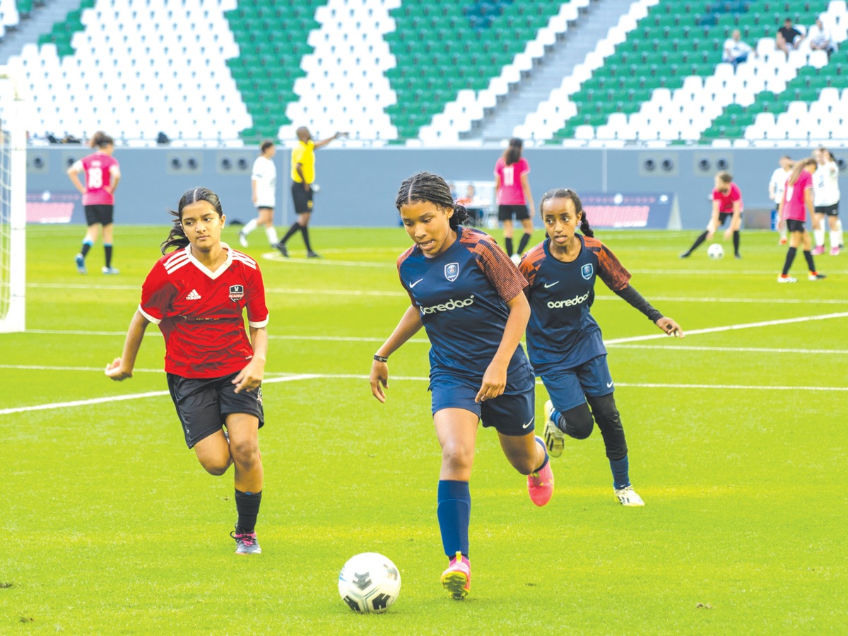 PSG hosts first international competition for girls in partnership with QF and JPL