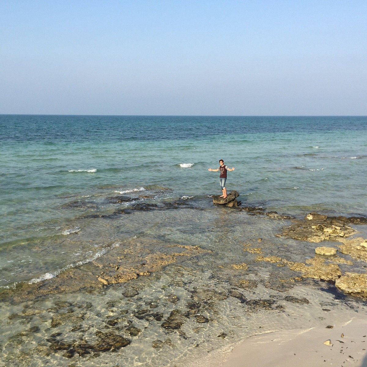 Explore Fuwairit Beach, one of Qatar's best public beaches